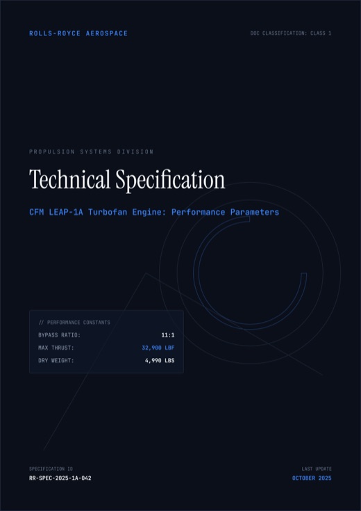aerospace cover