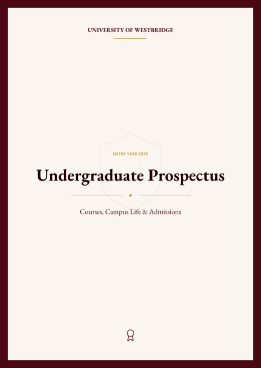 university cover