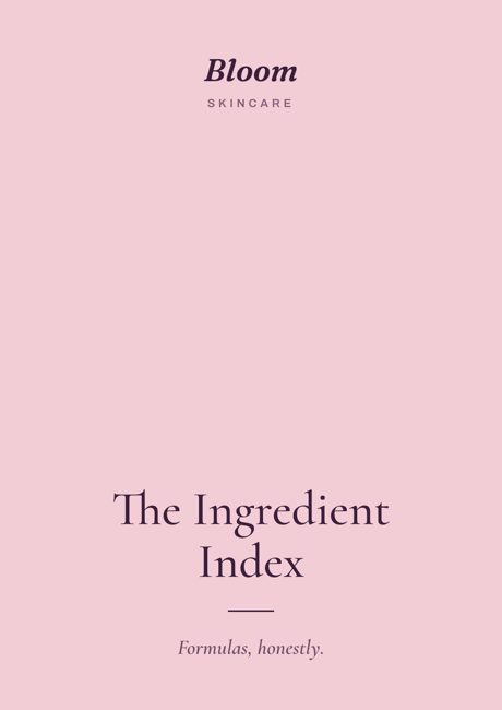 Bloom report cover, Beauty template